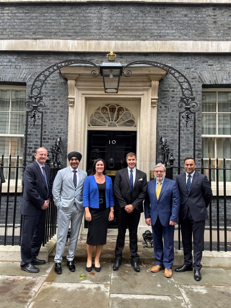 The GGF Visits Number 10 Downing Street